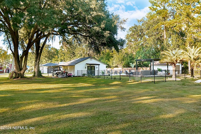 view of yard