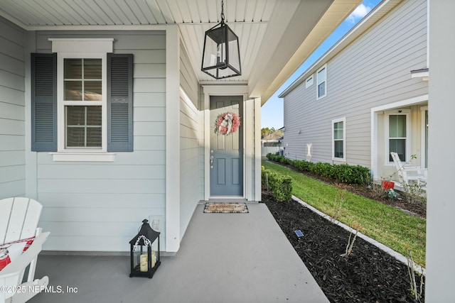 view of entrance to property