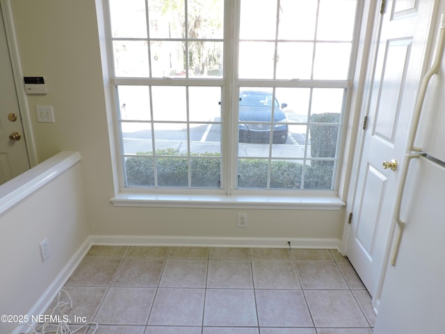 room details featuring white refrigerator