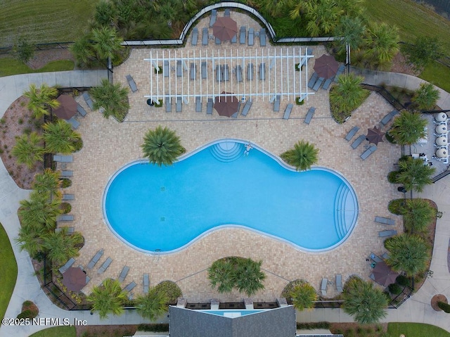 view of swimming pool