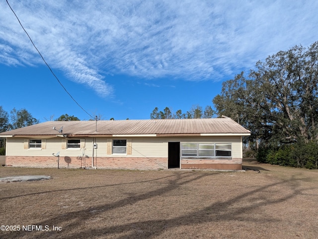 view of ranch-style home