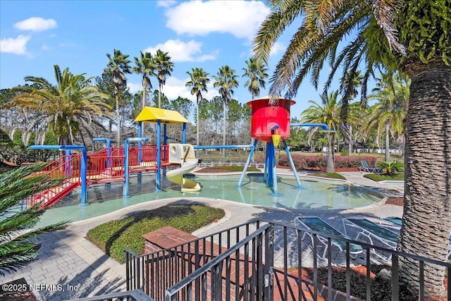 view of communal playground