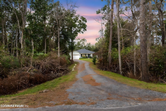 view of road