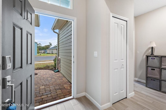 entryway with a healthy amount of sunlight