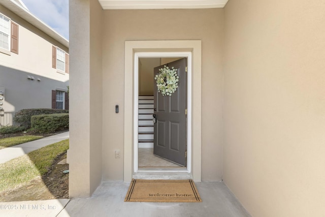 view of property entrance