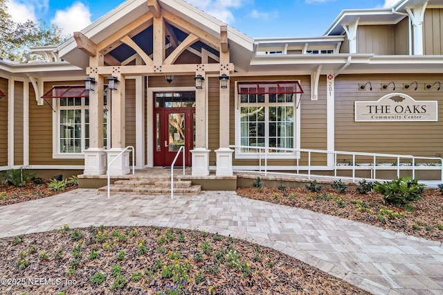 view of entrance to property