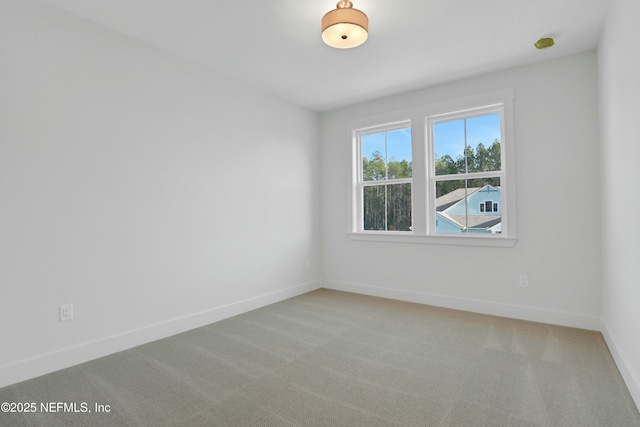 empty room featuring carpet