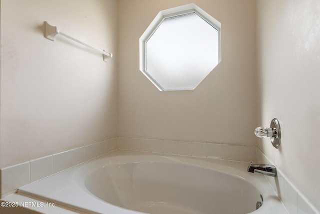 bathroom featuring a bathtub