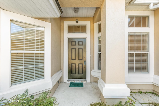 view of property entrance