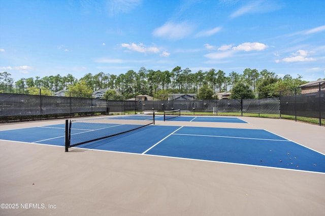 view of sport court featuring basketball court