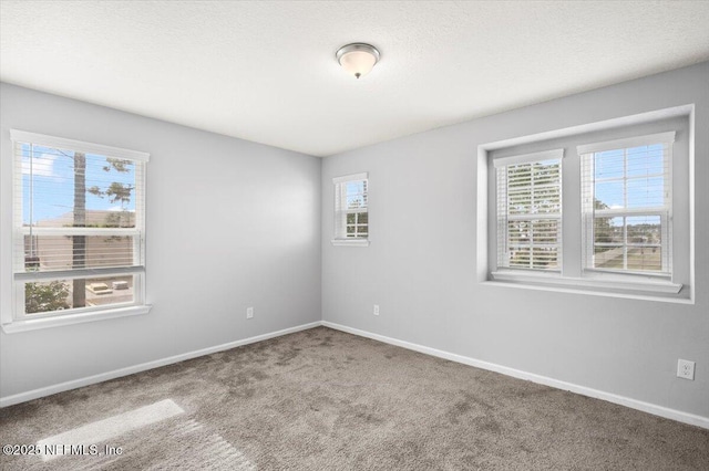 empty room with carpet floors