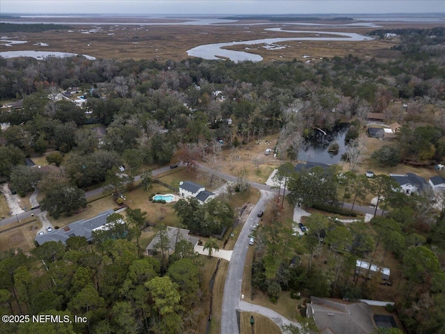 aerial view
