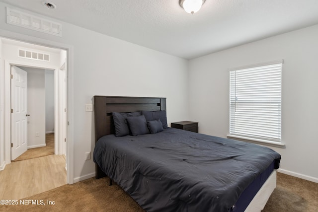 bedroom featuring carpet floors