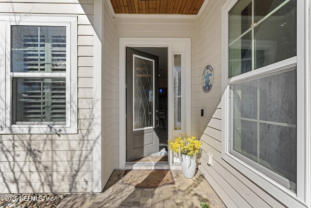 view of property entrance