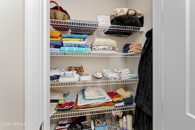 view of closet