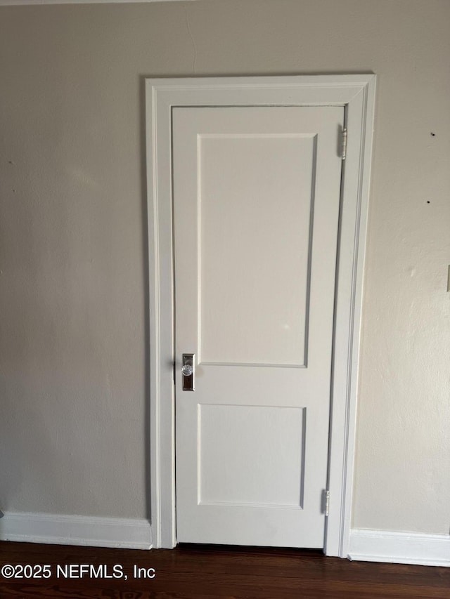 room details featuring wood-type flooring