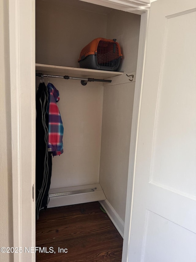 view of closet