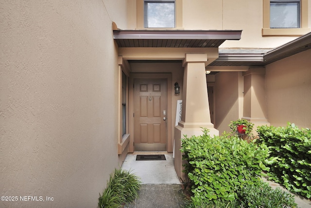 view of property entrance