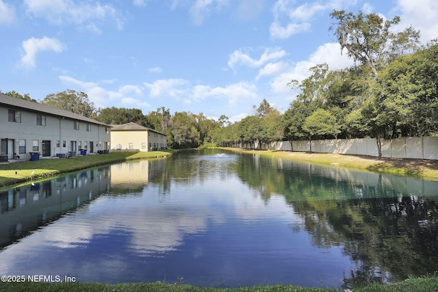 property view of water