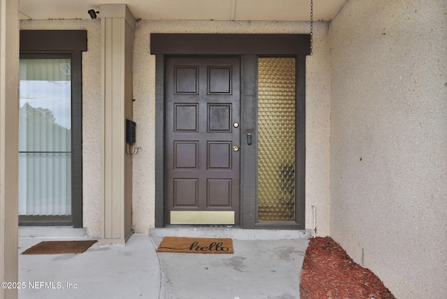 view of property entrance