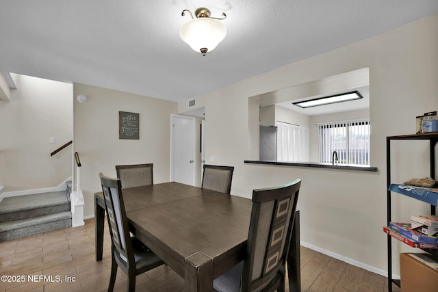 view of dining area