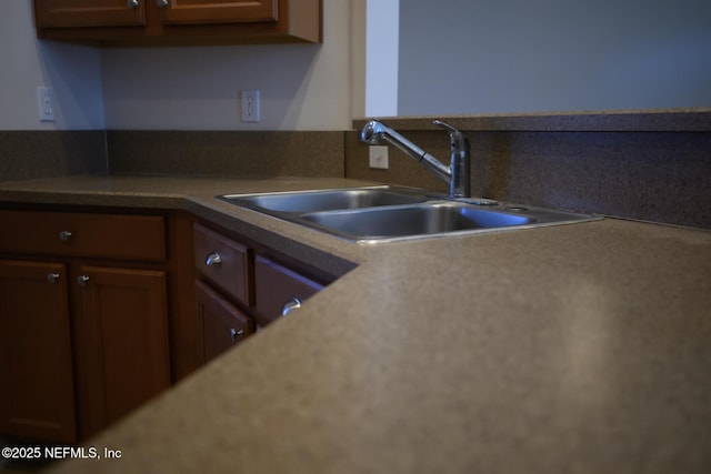 kitchen featuring sink