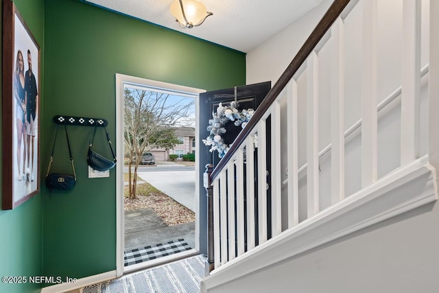 view of entrance foyer