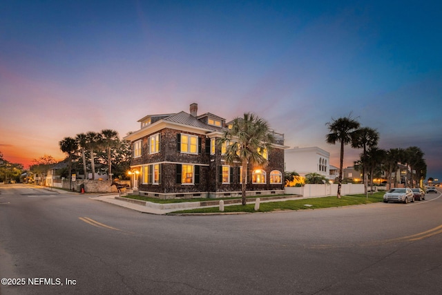 view of mediterranean / spanish house