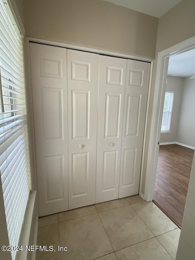 view of closet