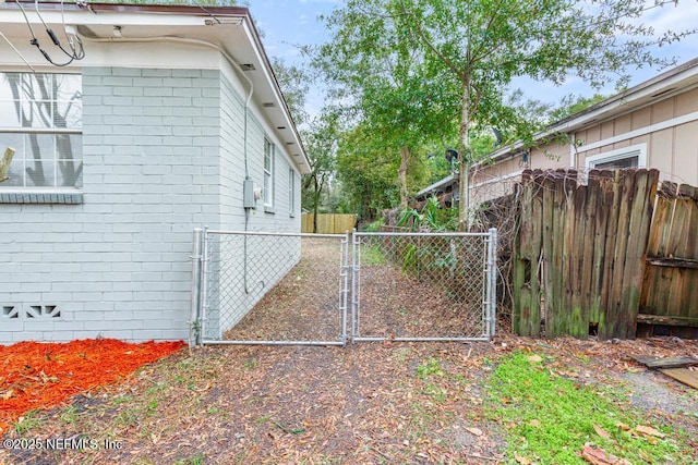 view of gate