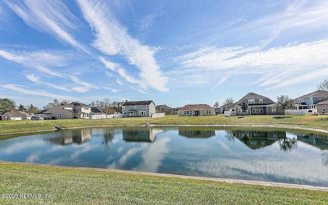 property view of water