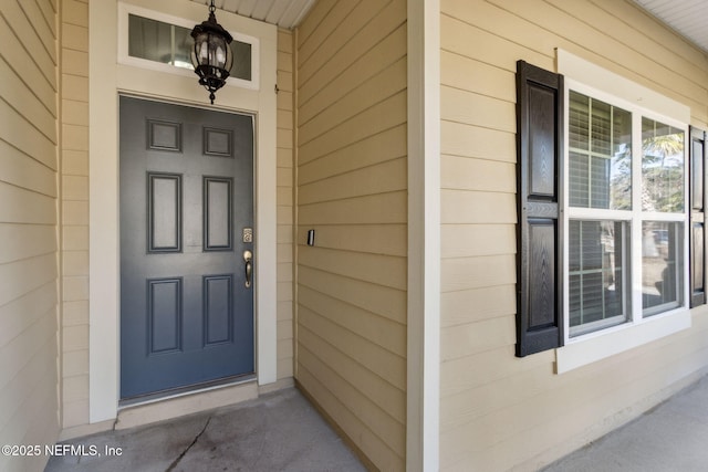 view of property entrance