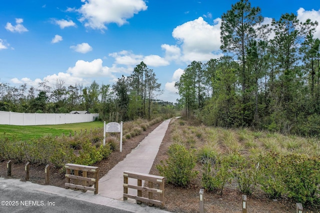 view of surrounding community