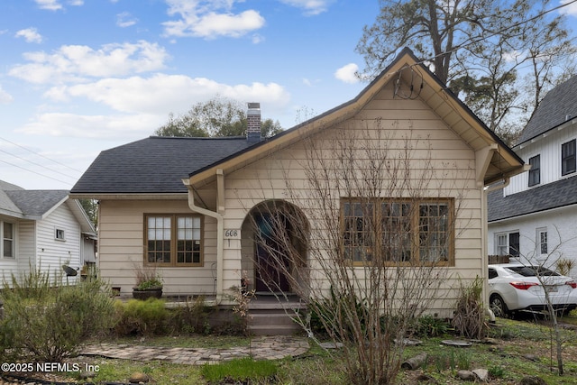 view of bungalow