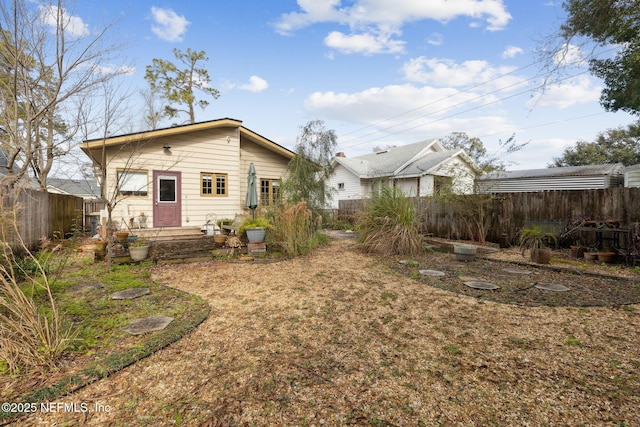 view of rear view of house