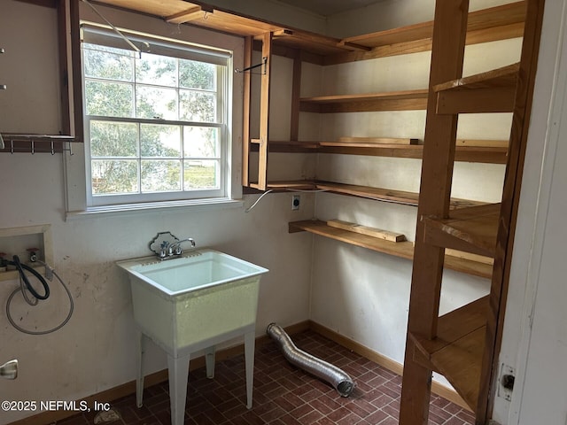 laundry area featuring hookup for a washing machine