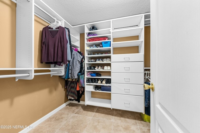 view of spacious closet