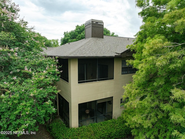 view of home's exterior