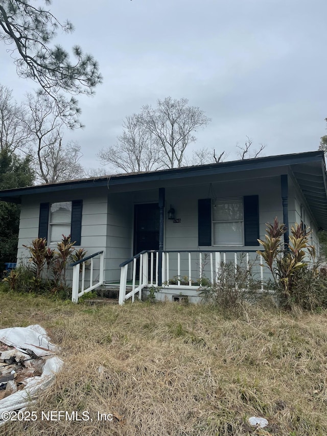 view of ranch-style house