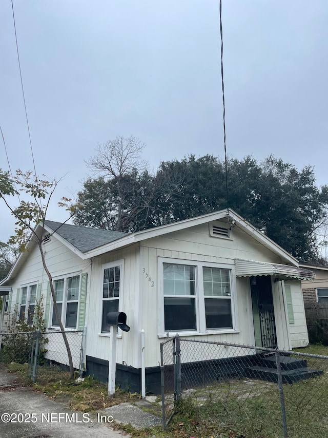 view of front of house