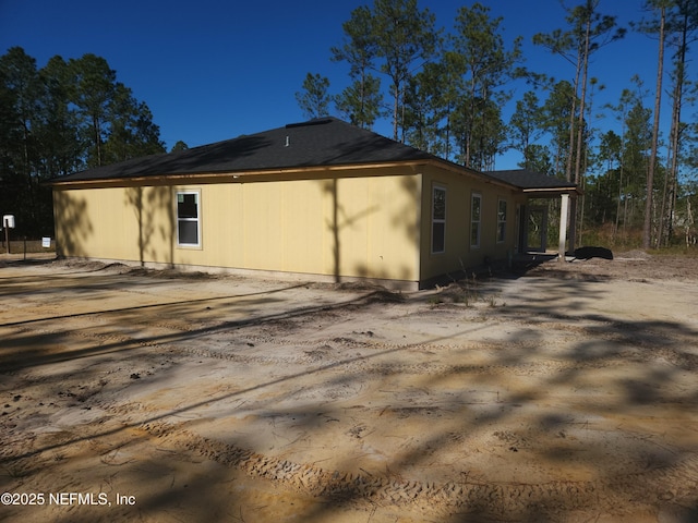 view of back of house