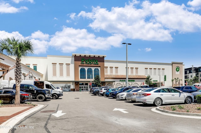 view of car parking