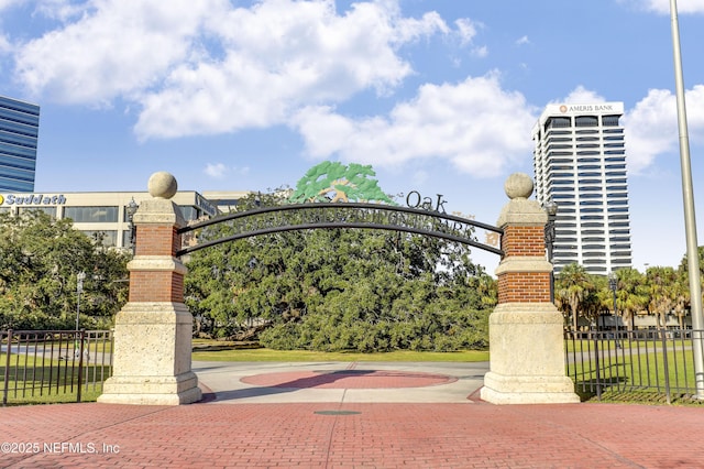 view of gate