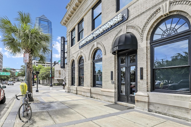 view of building exterior