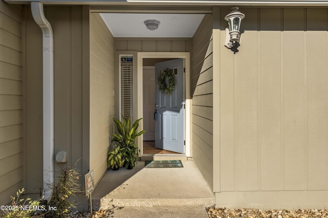 view of entrance to property