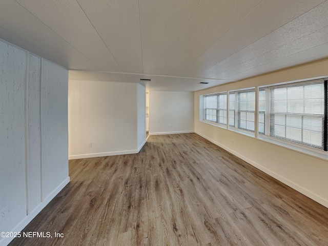 interior space with light wood-type flooring