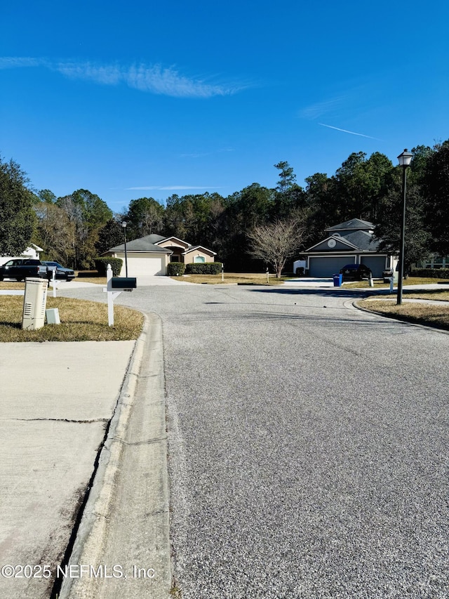 view of road