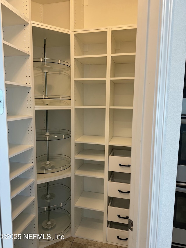 view of pantry