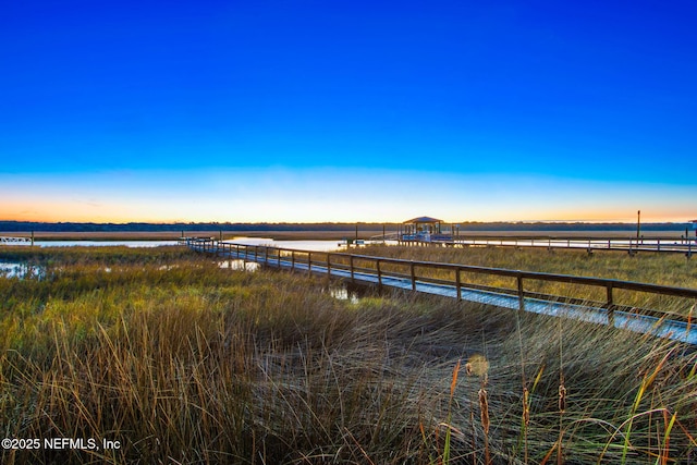 property view of water