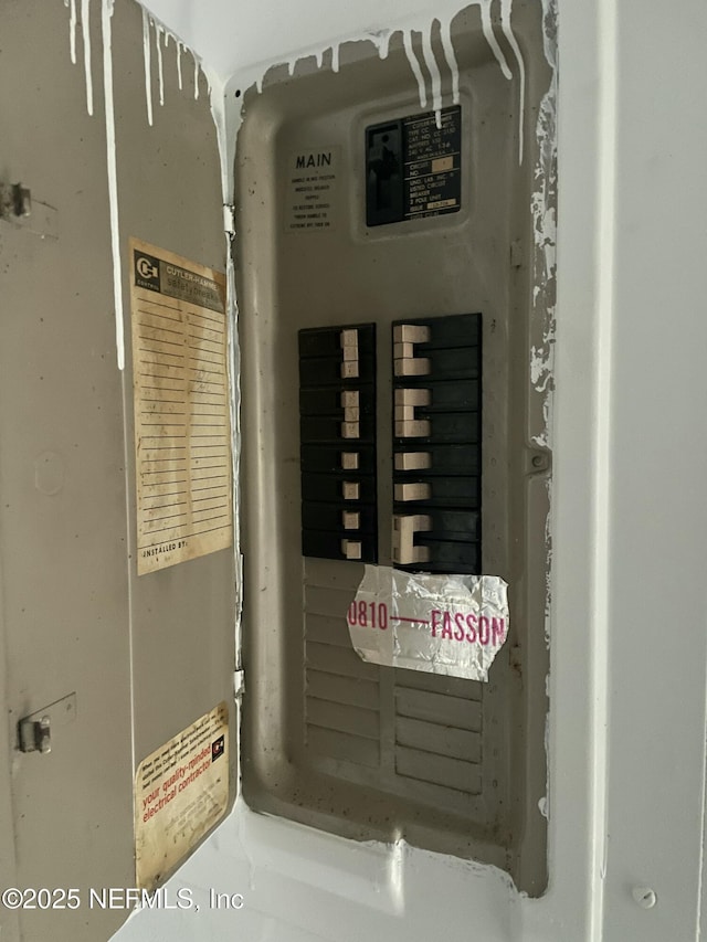 utilities with electric panel